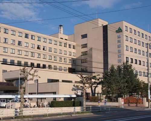 旭川厚生病院爆大規模集體感染。網圖