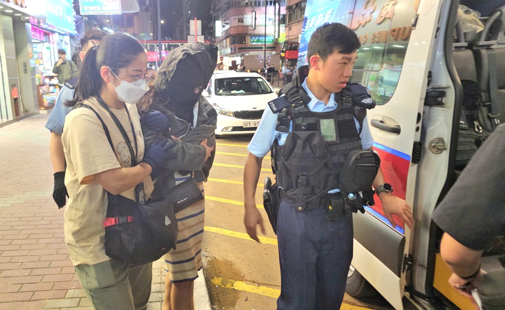 警方拘捕一名34岁泰籍凤姐。