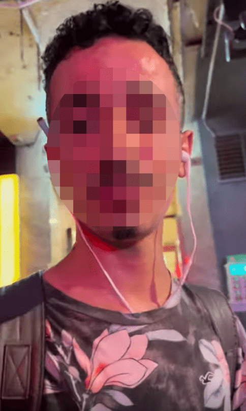 女事主追拍涉案突尼斯男，對方否認非禮。