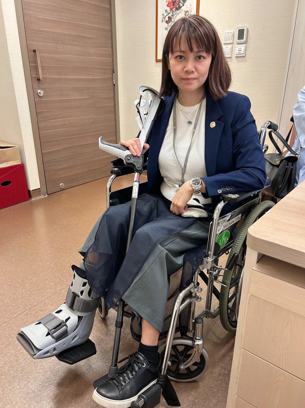 經民聯「新丁」鄧銘心意外「拗柴」。