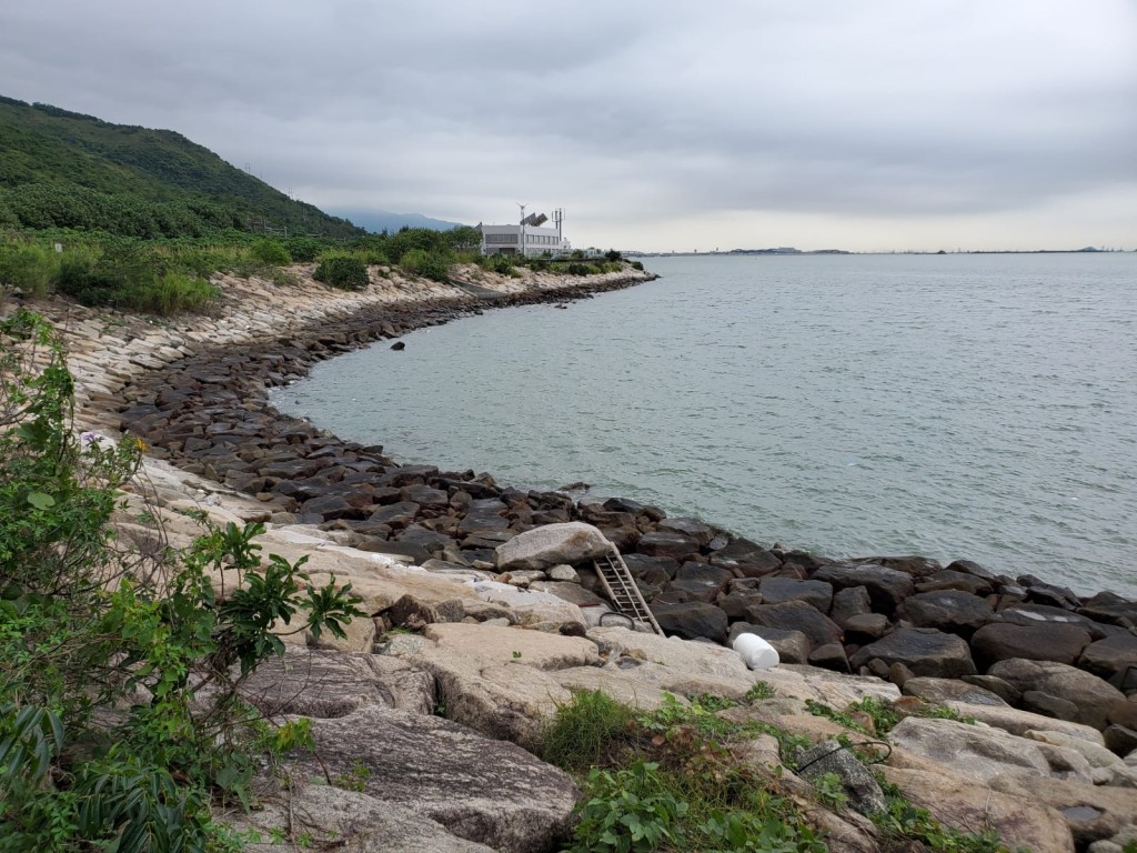 大嶼山陰澳打棚埔對開發現浮屍。