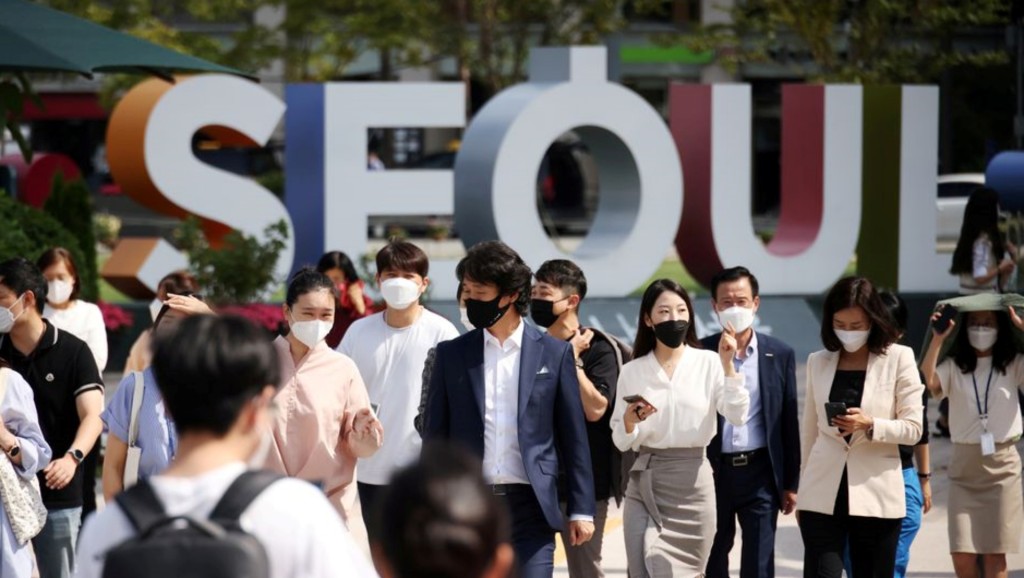 南韓至今累計逾2200萬宗確診個案。REUTERS