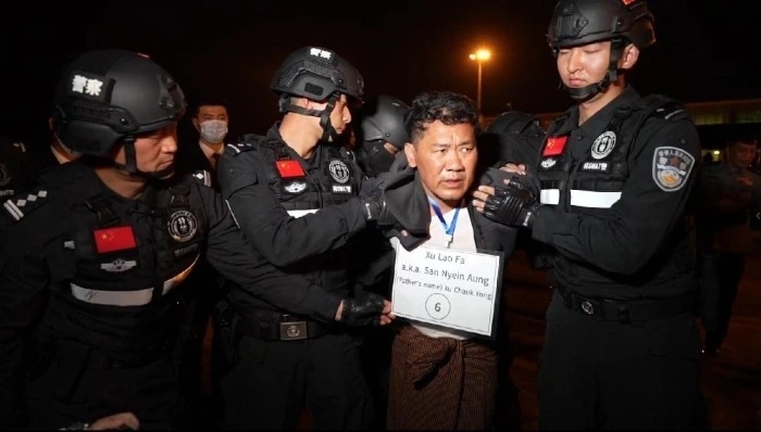 緬北犯罪集團案，徐發啟被判死緩，涉詐資金超過11億元。 公安部