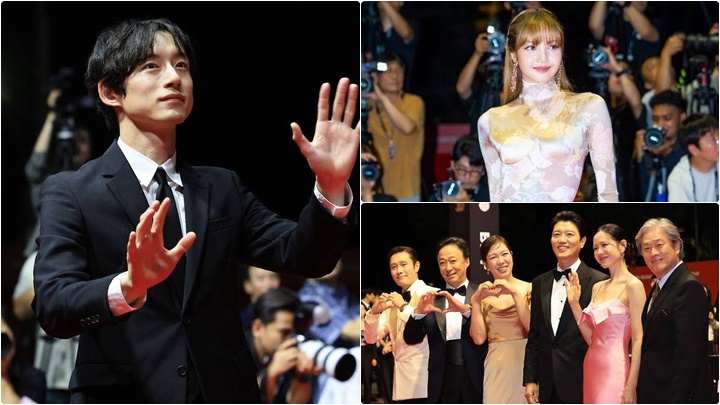 釜山國際電影節丨坂口健太郎偷食緋聞後首露面 Lisa@BLACKPINK任開幕禮神秘嘉賓  朴贊郁率孫藝珍、李秉憲現身紅地氈  