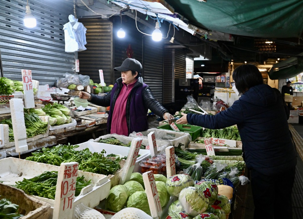本港4月基本食品价格跌0.4%。资料图片