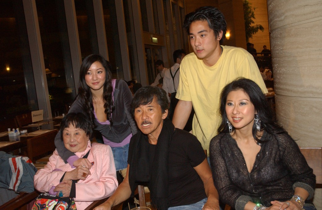 葉蒨文與林子祥的家人關係不錯。