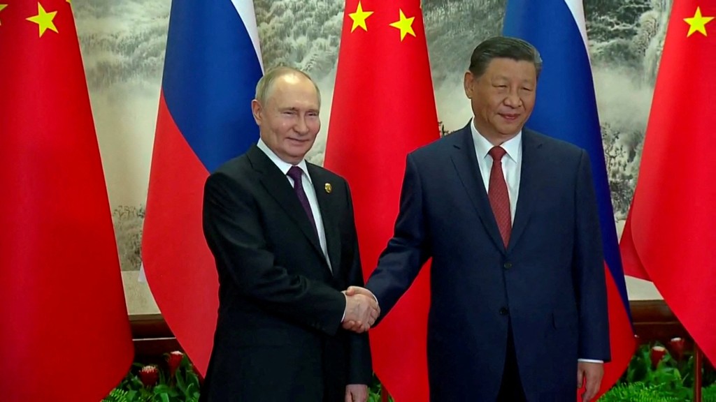 国家主席习近平将与俄罗斯总统普京举行大范围会谈。 路透社