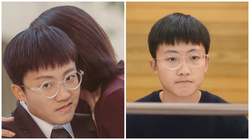 正義女神丨陳煒「兒子」劉倬昕反串爆紅  陰沉眼神獲激讚  7歲驗出係資優生擁超強學歷