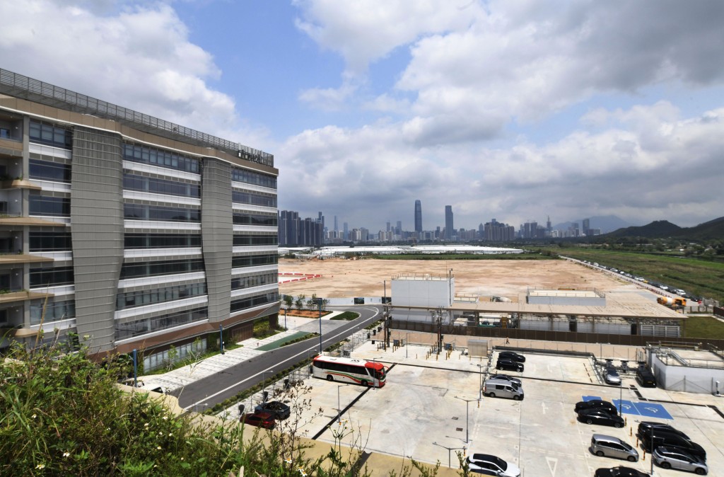北部都會區河套香港園區。資料圖片 北部都會區河套香港園區。資料圖片