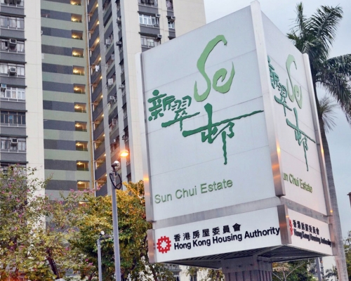14地點納強檢，包括新翠邨多個地方。資料圖片