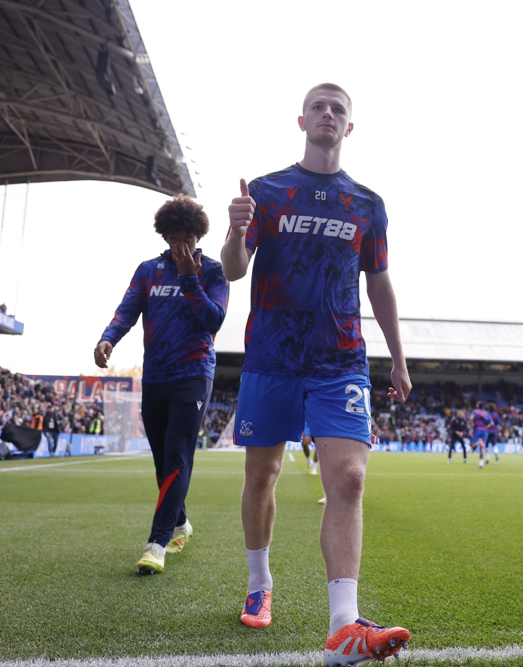 水晶宮的華頓（Adam Wharton）。路透社