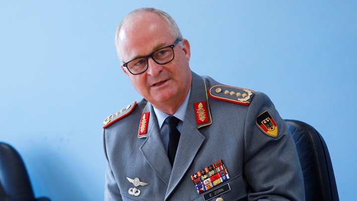 德國國防部長佐恩表示德國計畫擴大在印太的軍事部署。路透社圖片