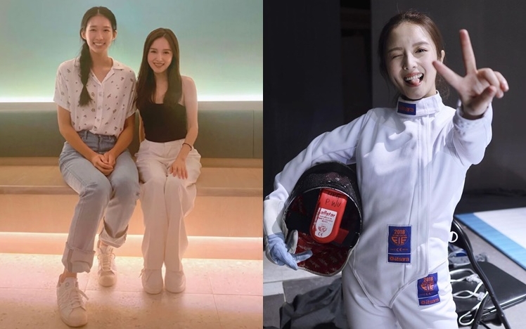 Judy巧遇江旻憓還成功集郵。