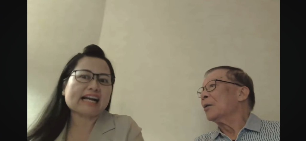 期間何太情緒激動，爆出多句狠辣言詞。