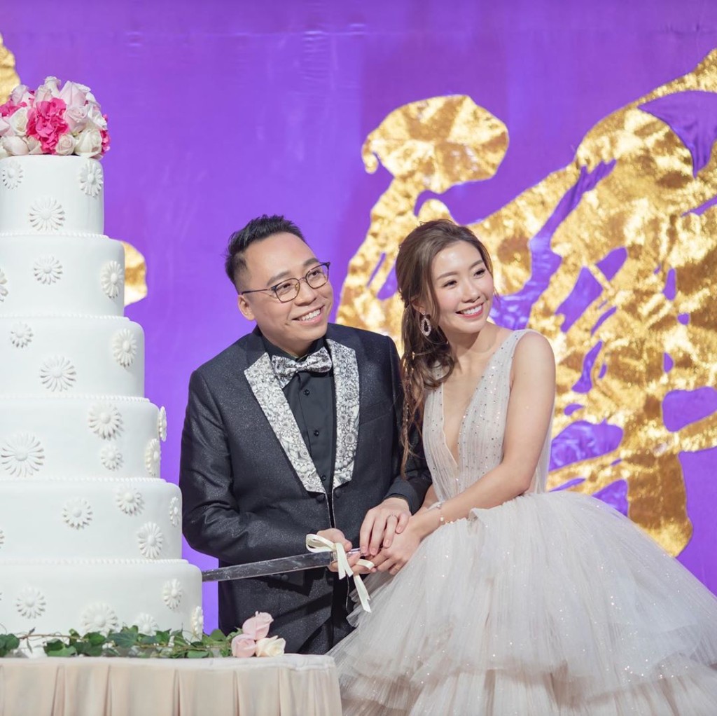 去年跟DJ黃天頤結婚。