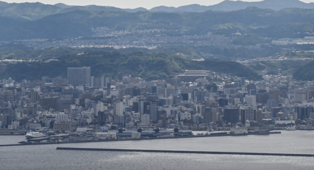 鹿兒島縣是地震頻繁區域。法新社