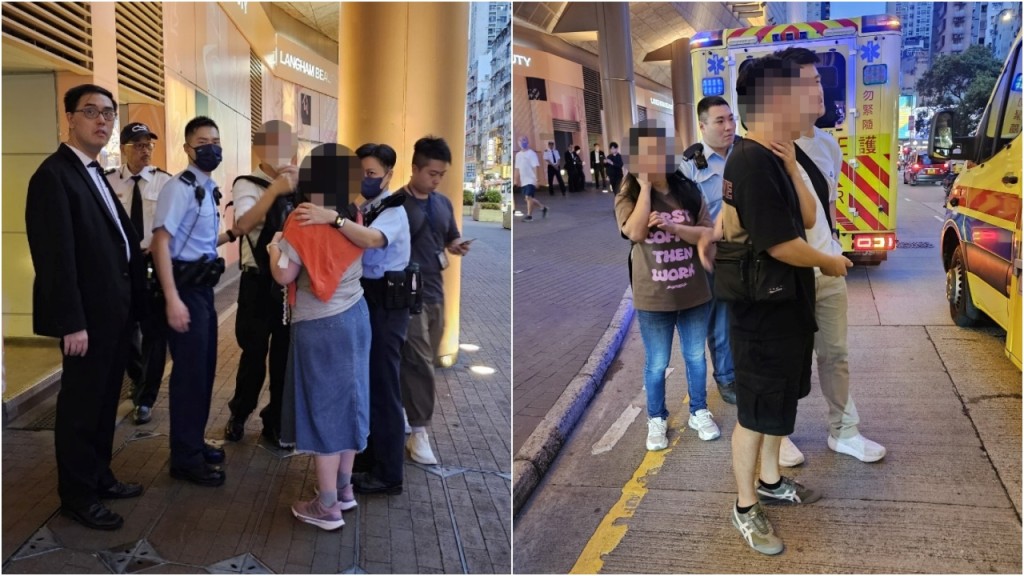 旺角朗豪坊港男港女與內地兩食客打鬥 疑爭位釀禍俱被捕送院