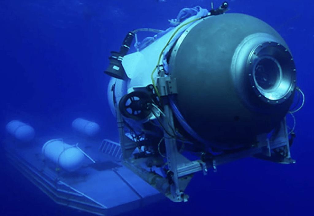 海洋之門探險的觀光潛艇。(海洋之門探險)