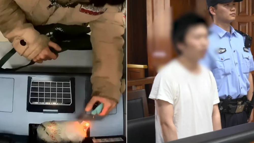 滬男用「邊爐氣」炸ATM，庭上推諉虛構朋友，遭判監6年。