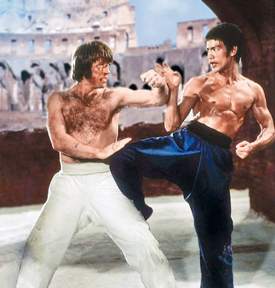 羅禮士曾與好友李小龍合演《猛龍過江》，二人的一幕打戲更成為影史經典。