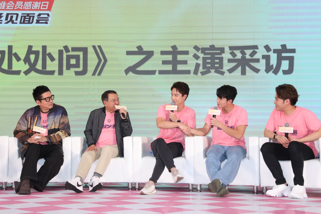 众演员分享庆祝中秋节的喜悦外，亦畅谈许多拍摄期间的难忘事。