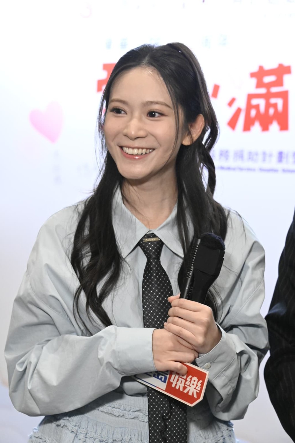 雲浩影有「仙氣女神」之稱,笑容甜美。 雲浩影有「仙氣女神」之稱,笑容甜美。
