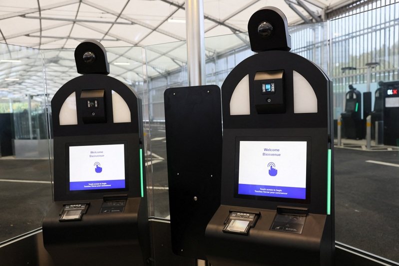 EES系統針對非歐盟旅客。路透社