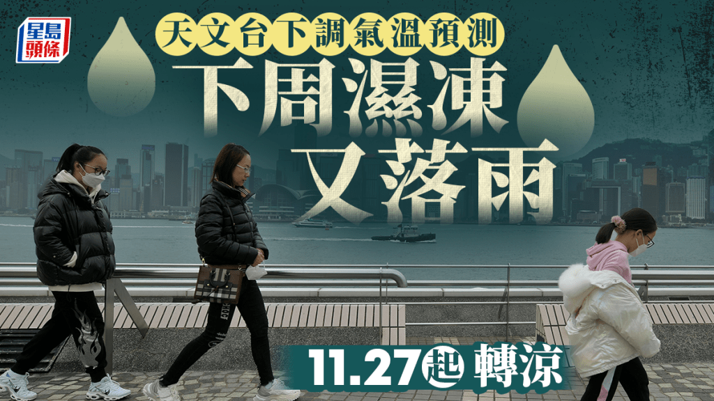 天氣｜東北季候風下周抵港 濕凍又來臨 周四天氣乾燥惟僅得14°C