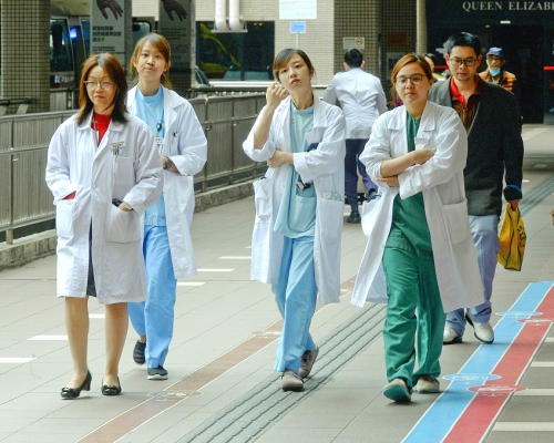 蔣麗芸認為，認為微調方案難以吸引海外醫生。資料圖片