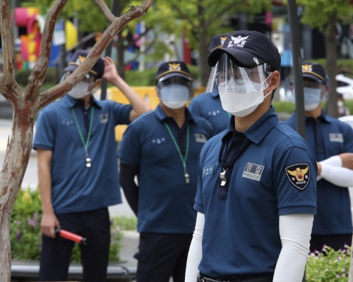 南韓累計新冠肺炎確診個案已超過2萬宗。AP圖片