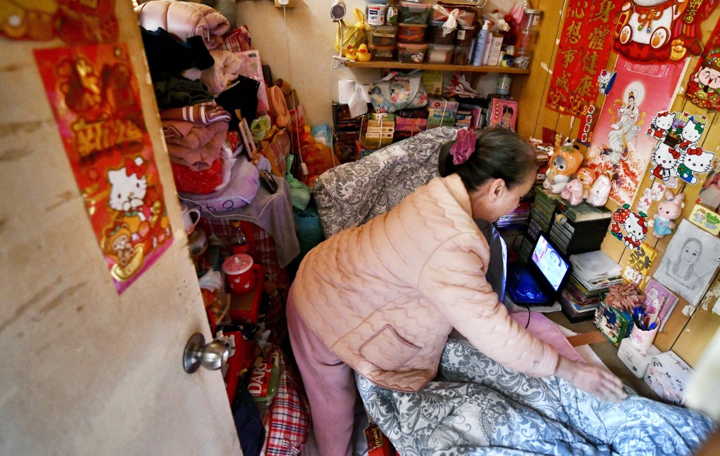 劉女士難以負擔三四千元租金，「冇錢、冇地方，點搬？」