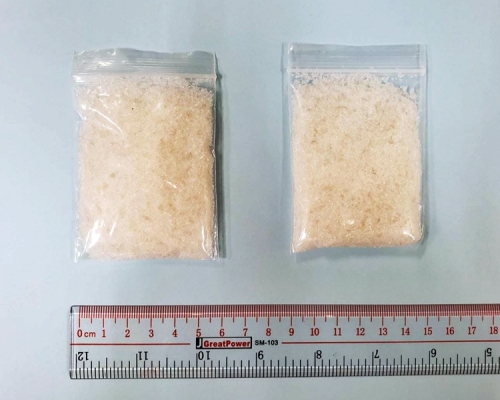 行動中檢獲的證物。