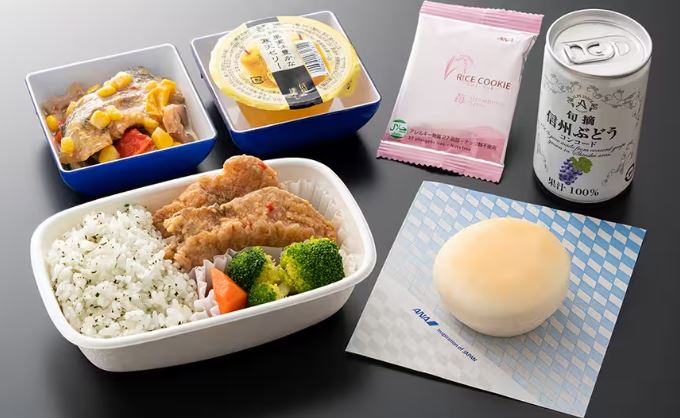 全日空ANA航空的日式料理飞机餐（图片来源：全日空ANA航空）
