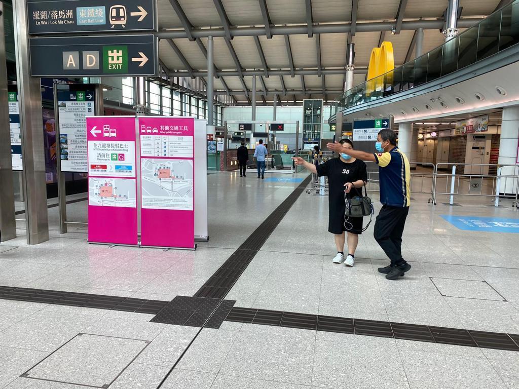 東鐵綫旺角東至紅磡站的列車服務全日暫停。港鐵圖片