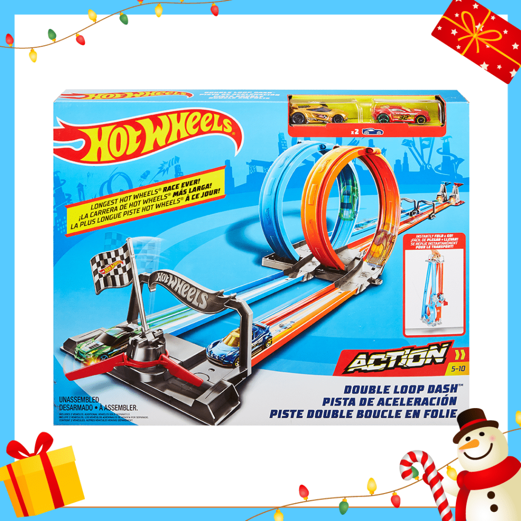 2023聖誕節禮物7：Hot Wheels®雙軌迴轉比賽套裝