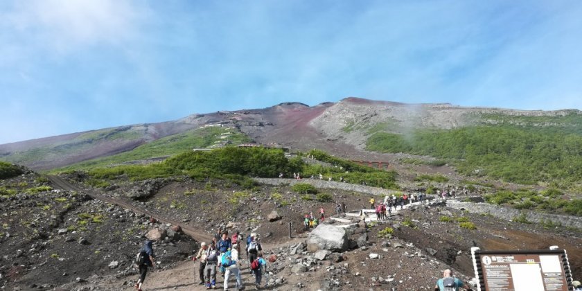 富士山吉田路線開徵通行費4000日圓。吉田市官網