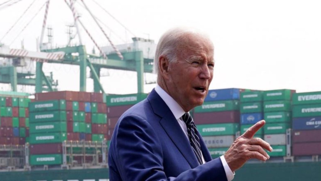 美國港口集體反對總統拜登，打算向中國製港口起重機加徵關稅。路透社