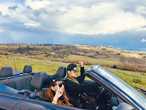 周董与昆凌到意大利庆祝结婚周年兼顺道庆生。