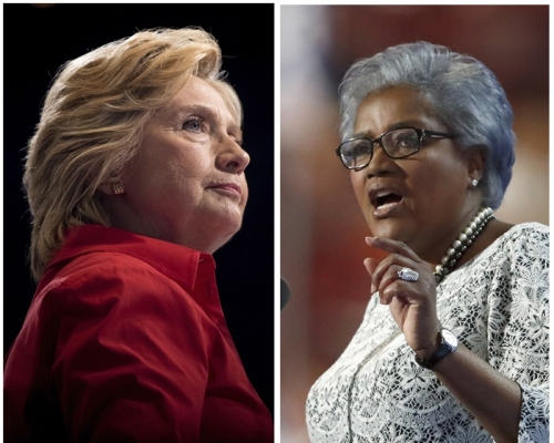 布拉齐尔透露曾考虑以拜登代希拉莉出选。AP 