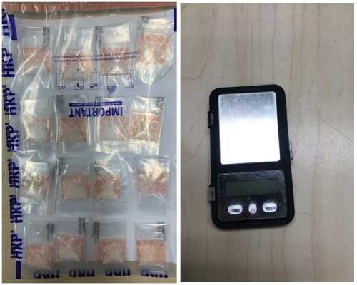行動中檢獲的證物。圖:警方提供
