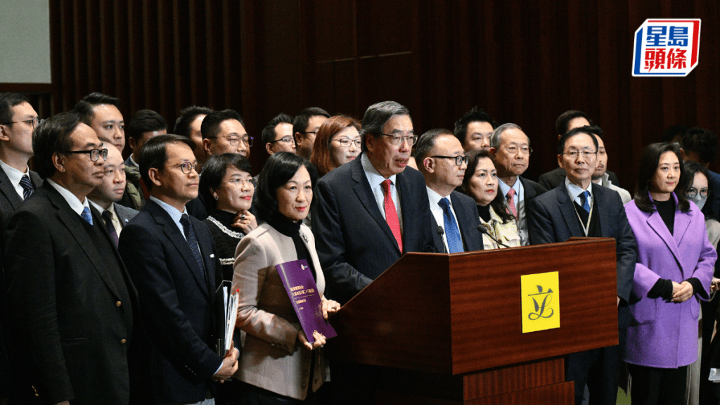 基本法23條將於今年內立法,梁君彥指社會有空間理性討論。 盧江球攝