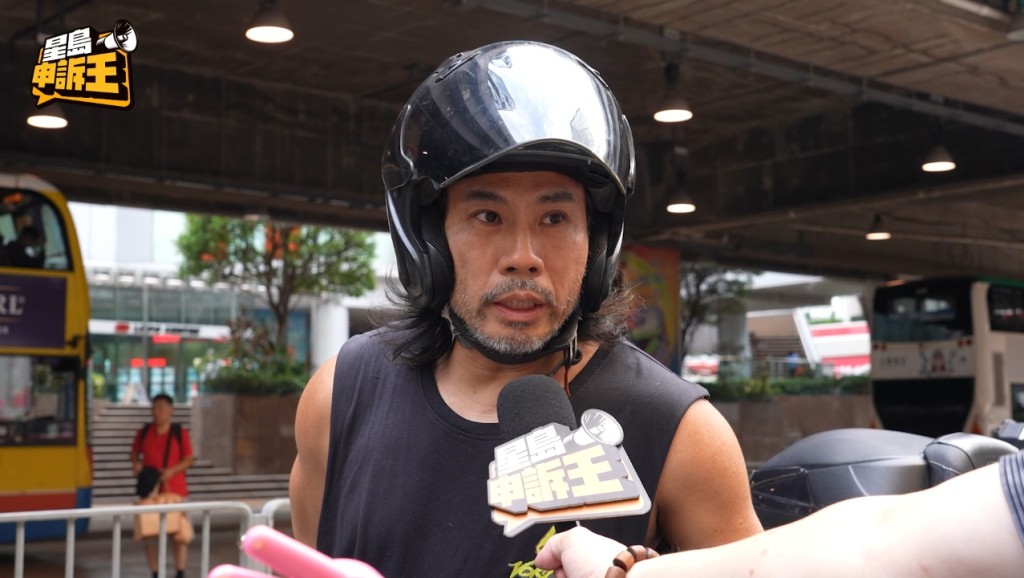 電單車司機崔先生認為,如果意外中有人受傷,傷勢需要送院,才會選擇報警。 電單車司機崔先生認為,如果意外中有人受傷,傷勢需要送院,才會選擇報警。