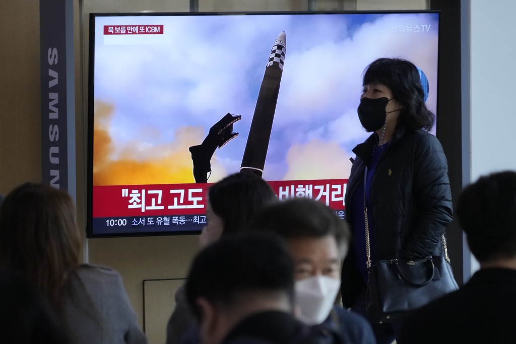 北韓自詡擁有世界第一的洲際導彈。AP
