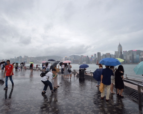 下周狂風雷暴襲港。資料圖片