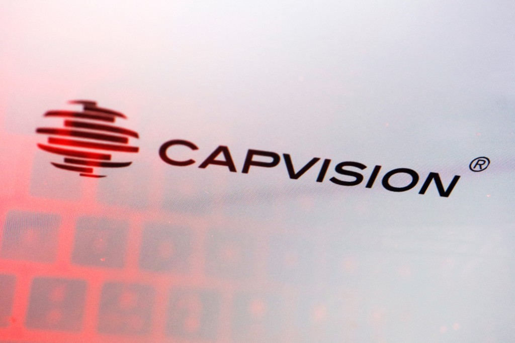 Capvision的公司logo。路透社