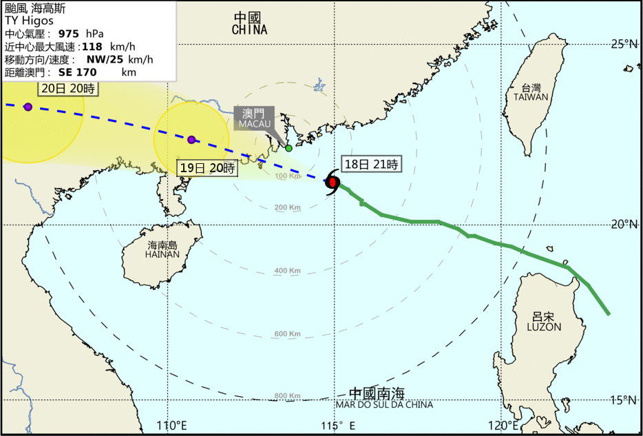 澳門預報圖