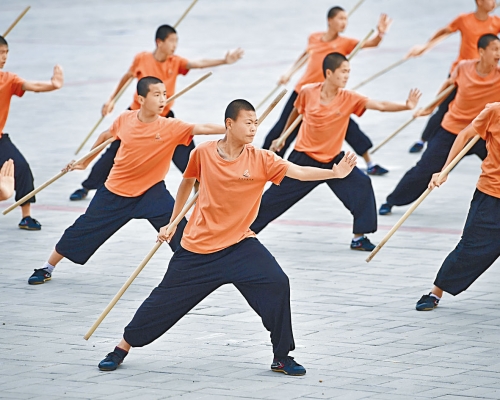 河南的少林武术学校。资料图片