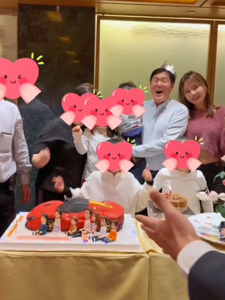 五索曝光為馬清鏗慶祝生日。