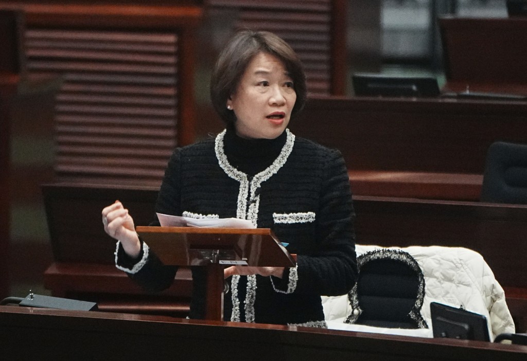 經民聯梁美芬。 經民聯梁美芬。
