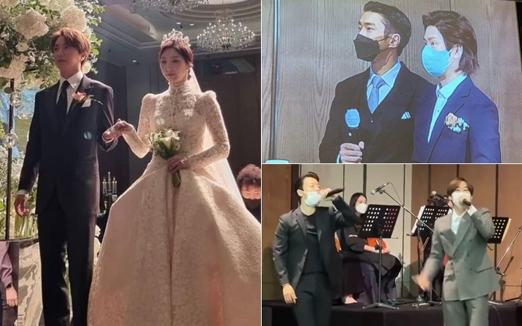 利特家姐出嫁，SJ成員拉隊到賀。